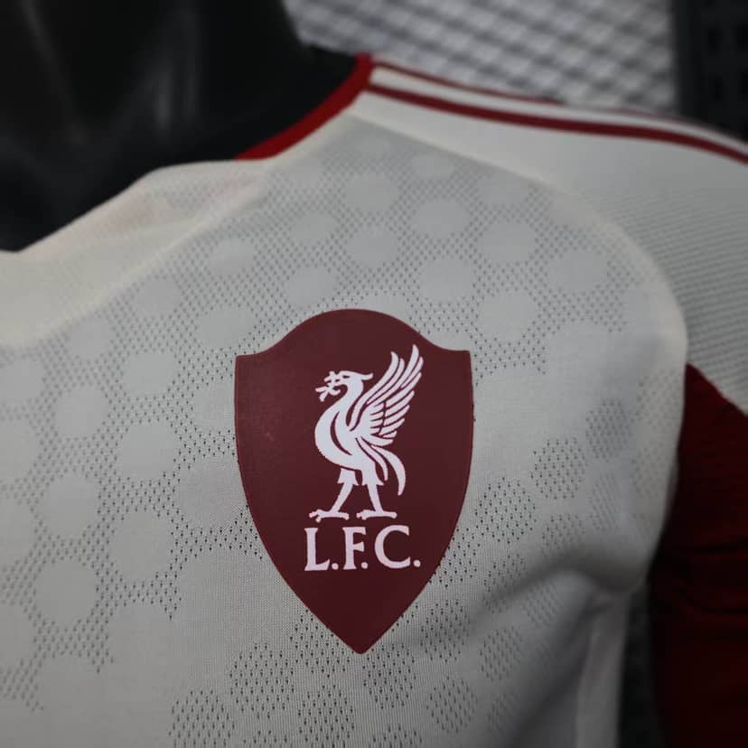 Maillot Liverpool Extérieur 2025/26 Version Player Manches Longues--4