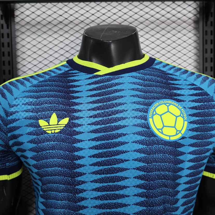 Camisola Colômbia Alternativa 2026 Versão Jogador--2
