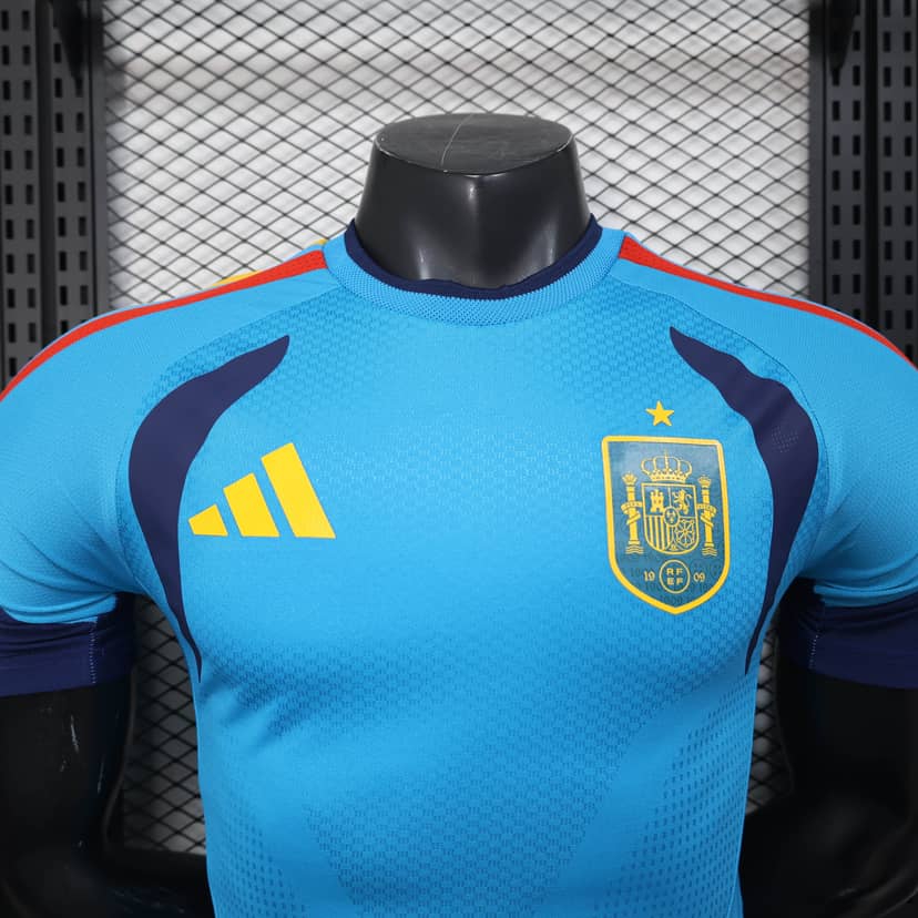 Chándal de Entrenamiento España 2026 Versión Jugador Azul Celeste--2