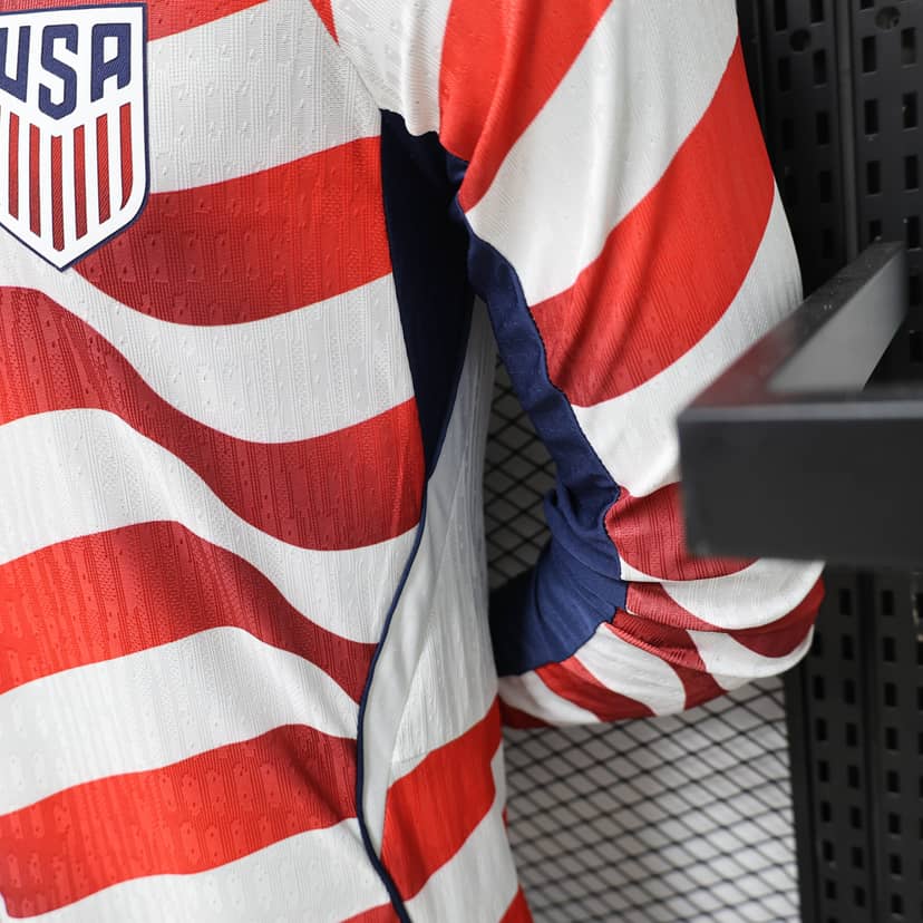Maglia USA Home 2026 Player Version Maniche Lunghe--7