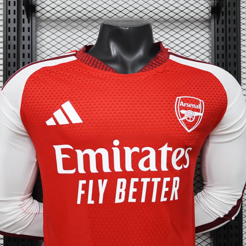 Camiseta Arsenal Primera Equipación 2026/27 Versión Jugador Manga Larga--2