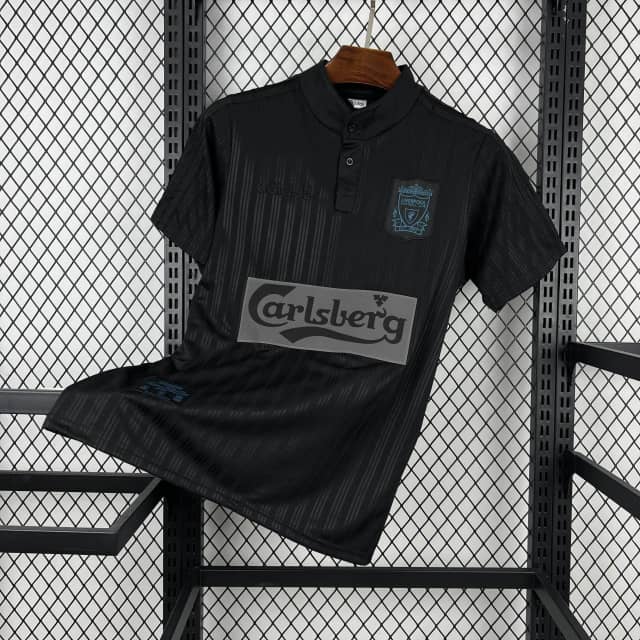 Koszulka Retro Liverpoolu edycja specjalna Blackout 1995/96 czarna