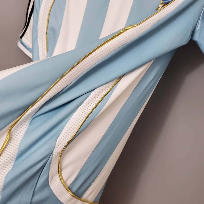 Maglia Retro Argentina Home 2006--5