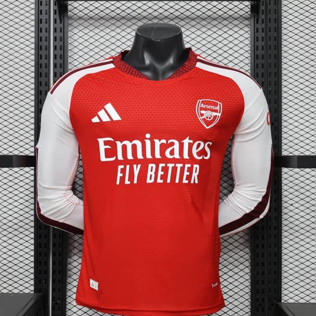 Camiseta Arsenal Primera Equipación 2026/27 Versión Jugador Manga Larga