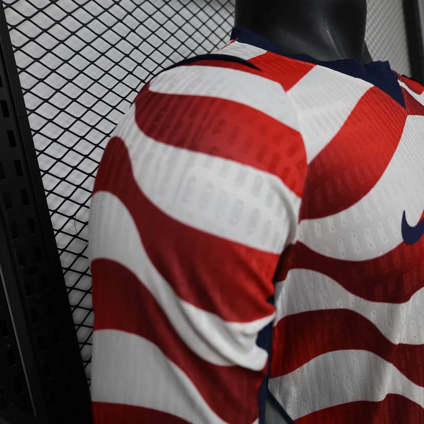 Maglia USA Home 2026 Player Version Maniche Lunghe--5