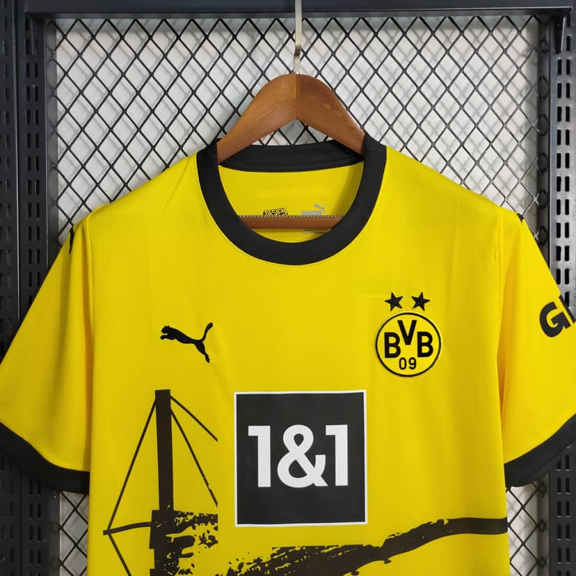 Camiseta Borussia Dortmund Primera Equipación 2023/24--3