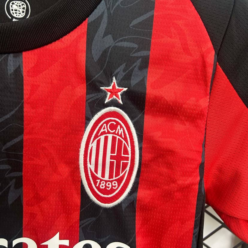 Maillot Kit Enfant AC Milan Domicile 2025/26--4