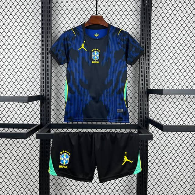 Camiseta Brasil Segunda Equipación 2026 Niño