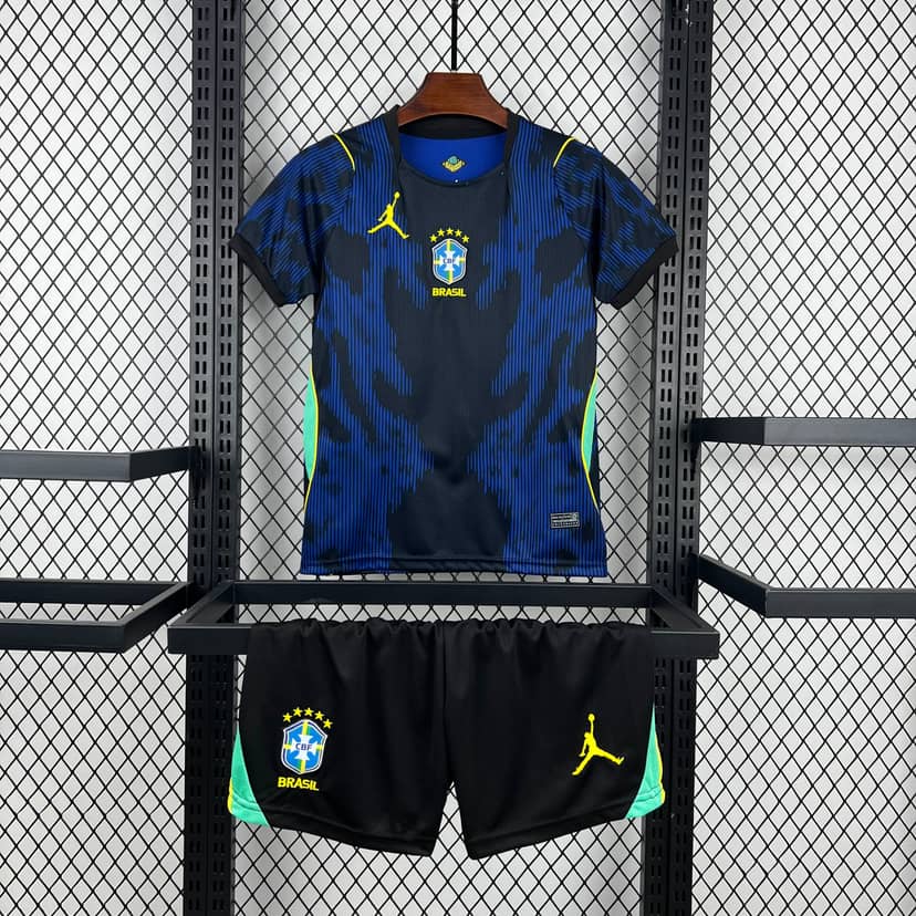 Completino Bambino Brasile Away 2026