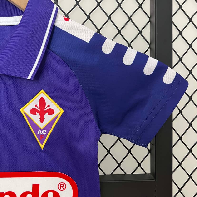 1998/1999 Retro Fiorentina Home Shirt Kids Size--6
