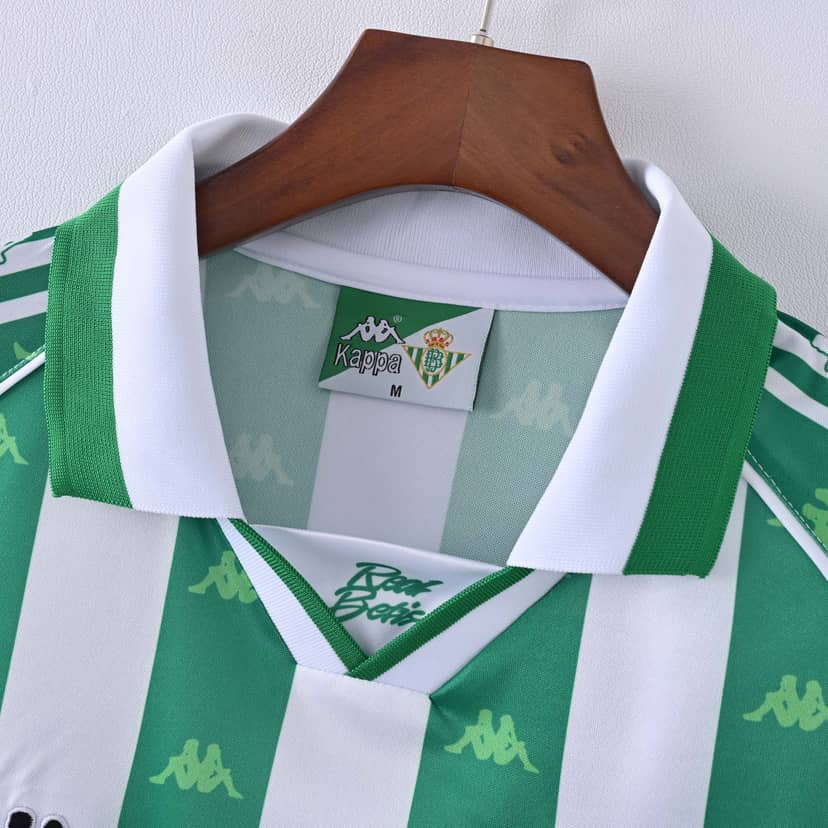1995/1997 Retro Long Sleeve Real Betis Home Shirt--2
