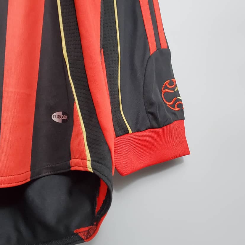 Maglia Retro AC Milan Home 2006/07 Maniche Lunghe--6