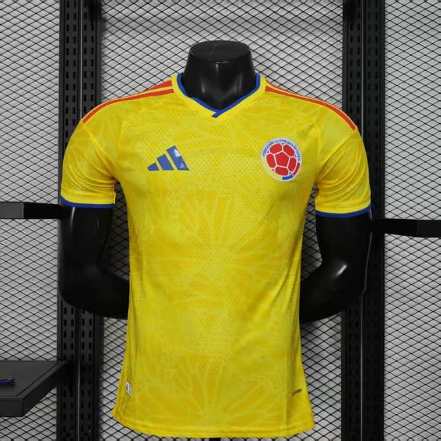 Camiseta Colombia Primera Equipación 2026 Versión Jugador