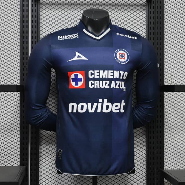 Koszulka Cruz Azul trzecia 2026/27 wersja zawodnicza z długim rękawem