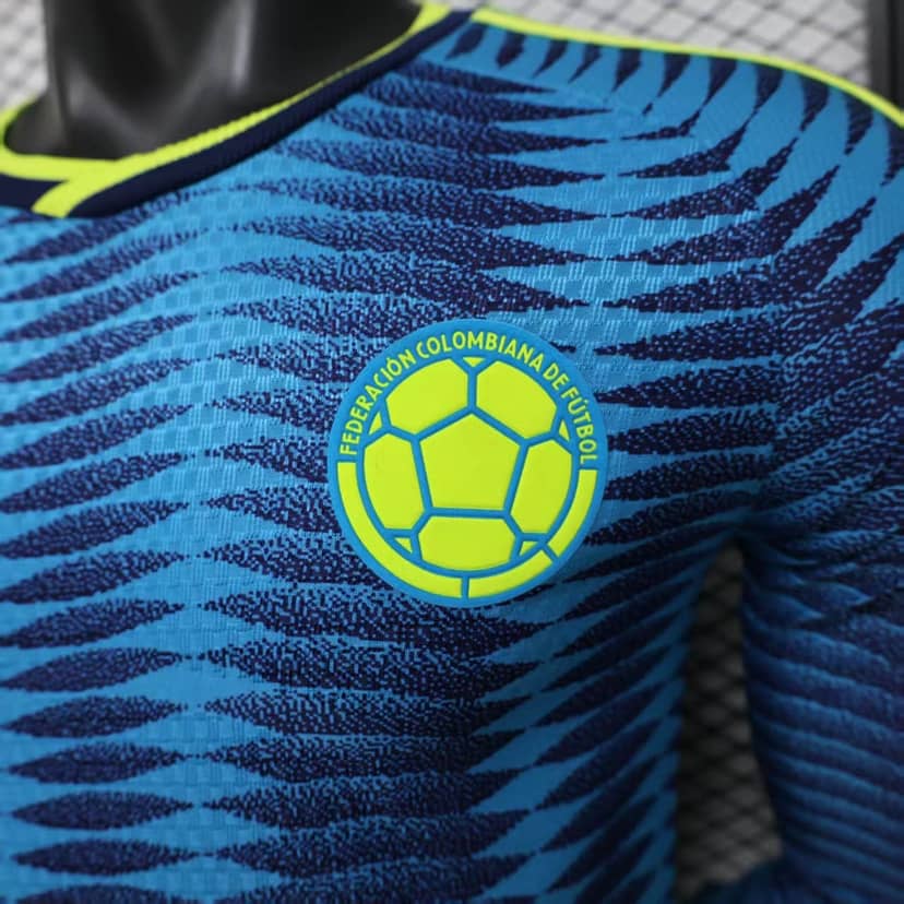 Maglia Colombia Away 2026 Player Version Maniche Lunghe--5