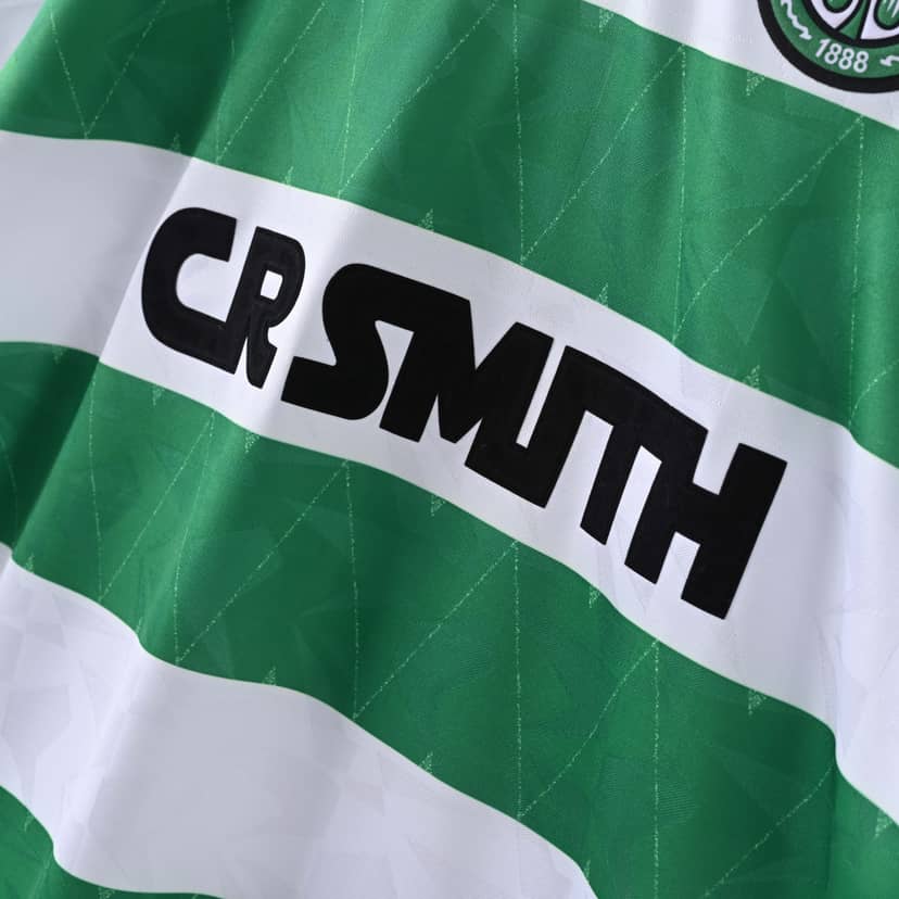 1989/1991 Retro Celtic Home Shirt--3