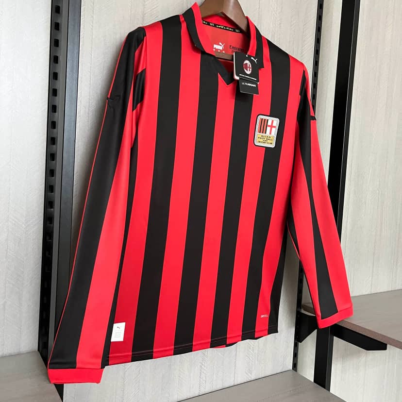 Maglia AC Milan Edizione 125° Anniversario 2024/25 Maniche Lunghe--5