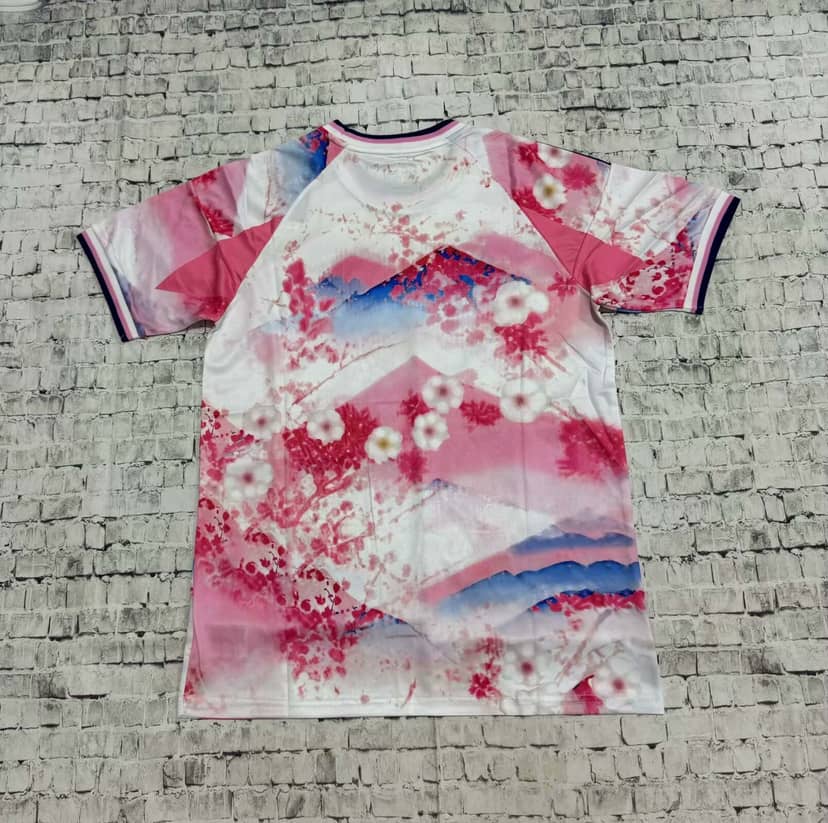Camisola Japão Edição Especial «Mount Fuji cherry blossoms» 2025 Rosa--1