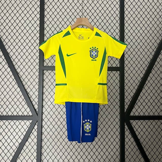 Dziecięcy zestaw Retro Brazylii domowy 2002