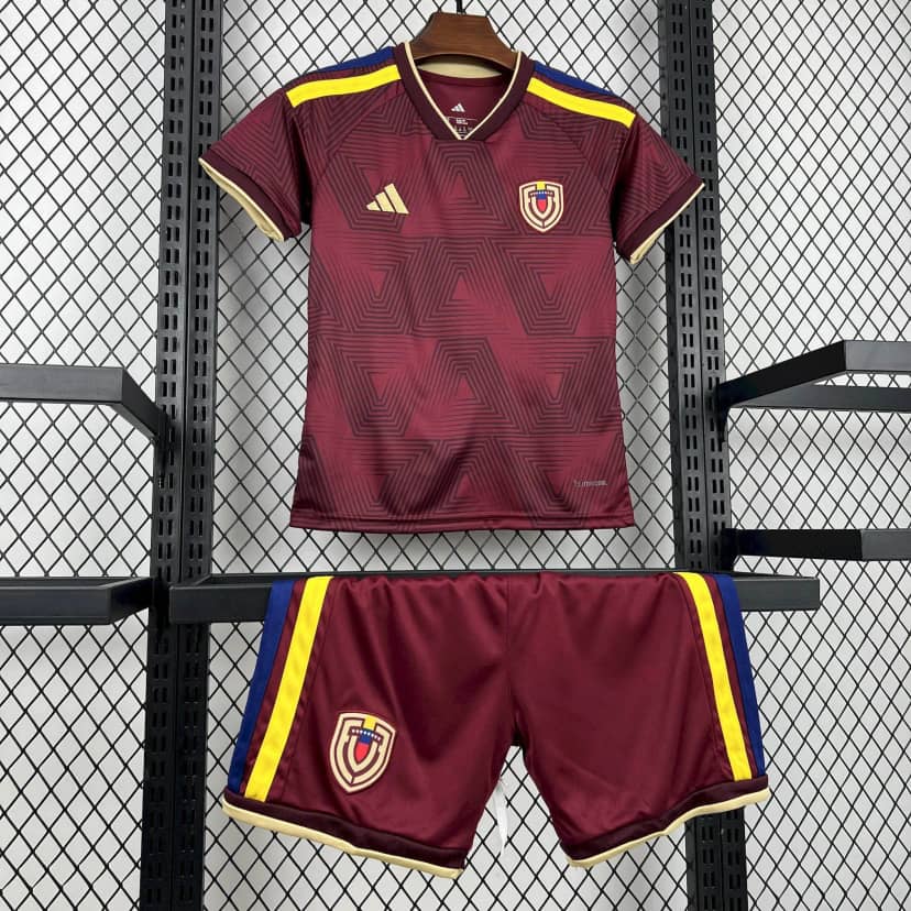 2026 Venezuela National Team Home Shirt Kids Size--7