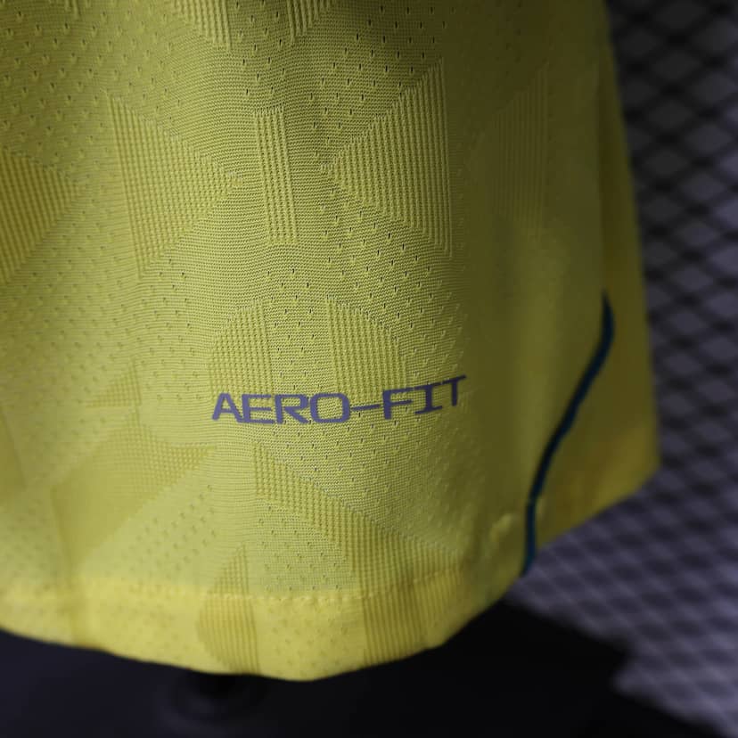 Camiseta Brasil Primera Equipación 2026 Versión Jugador Manga Larga--9