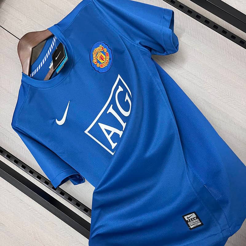 2007/2008 Retro Manchester United Shirt Away--4