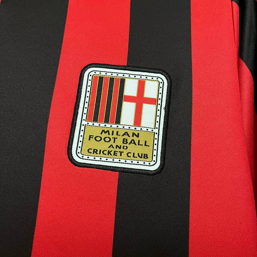 Maglia AC Milan Edizione 125° Anniversario 2024/25 Maniche Lunghe--3