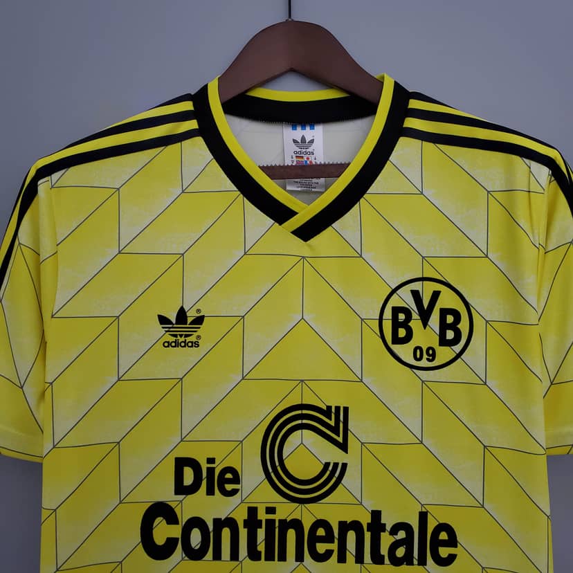 Camiseta Retro Borussia Dortmund Primera Equipación 1988/89--2