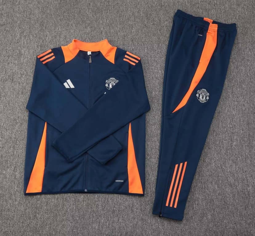 Ensemble Veste Manchester Zip Intégral 2024/25 Bleu Roi--2