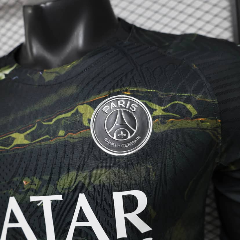 Camiseta PSG Edición Noche 2025/26 Versión Jugador Manga Larga--4