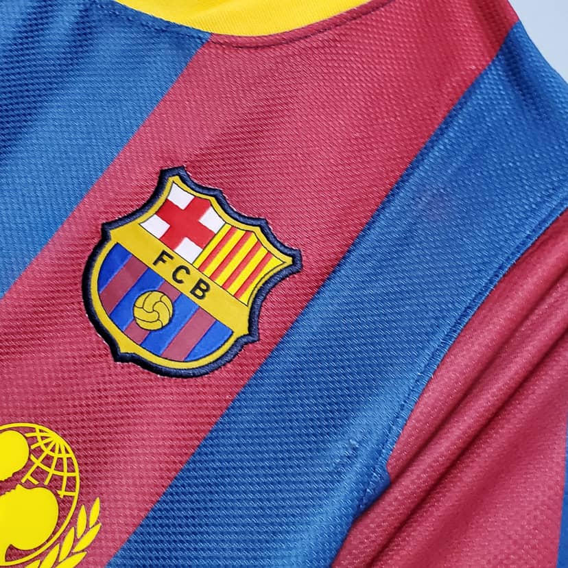 2010/2011 Retro Barcelona Home Shirt--4