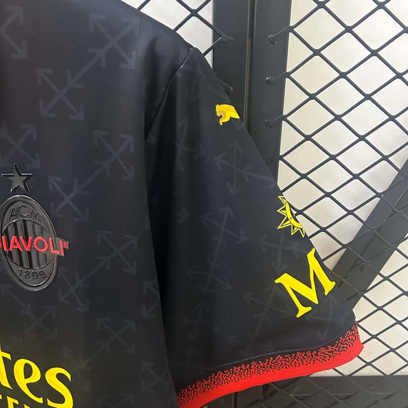 Maglia AC Milan Fourth 2024/25 Nera--6