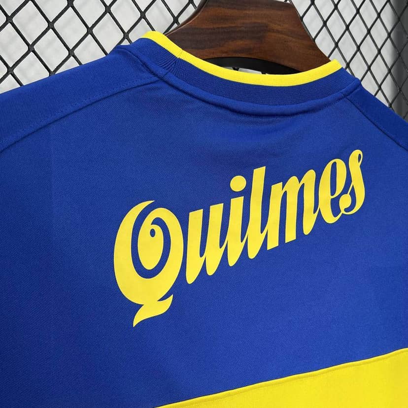Maillot Retro Boca Juniors Domicile 2000/01--3