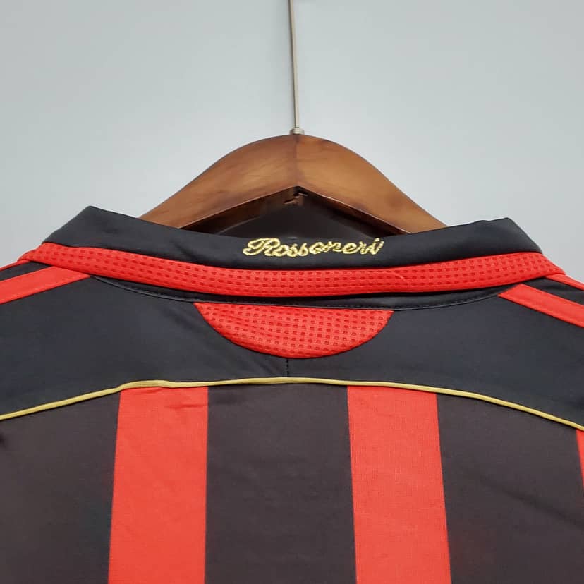 Maglia Retro AC Milan Home 2006/07 Maniche Lunghe--5