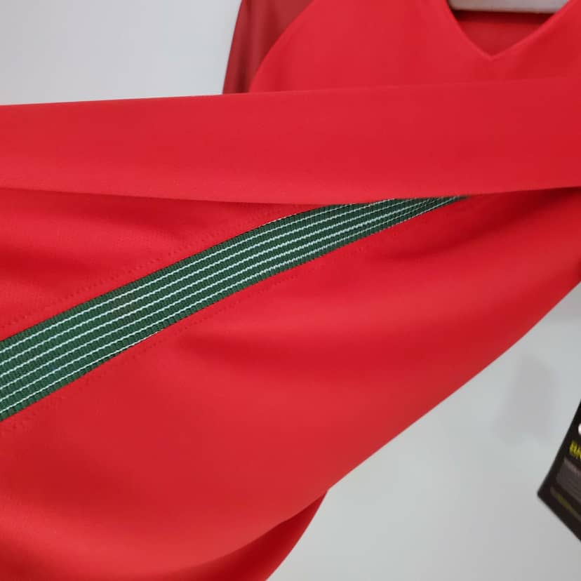 Camiseta Retro Portugal Primera Equipación 2016--7