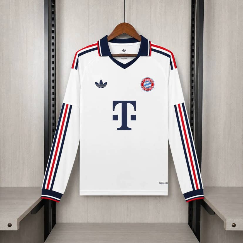 Camiseta Bayern de Múnich Segunda Equipación 2026/27 Manga Larga