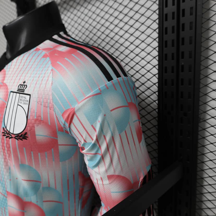 Camiseta Bélgica Segunda Equipación 2026 Versión Jugador Long--7