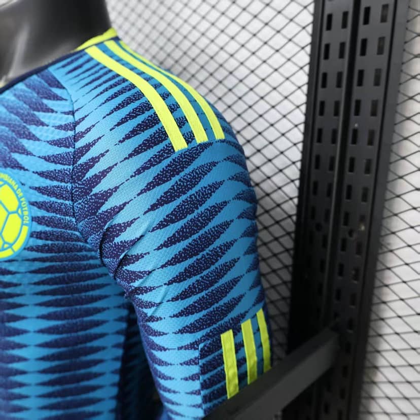 Maglia Colombia Away 2026 Player Version Maniche Lunghe--7
