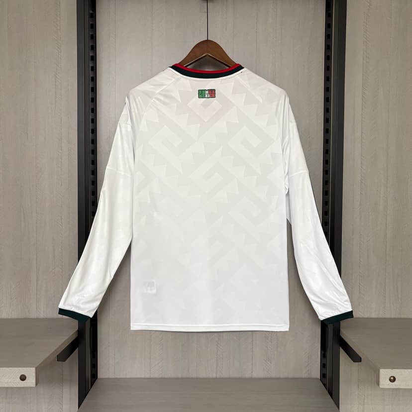Camiseta México Segunda Equipación 2026 Manga Larga--1