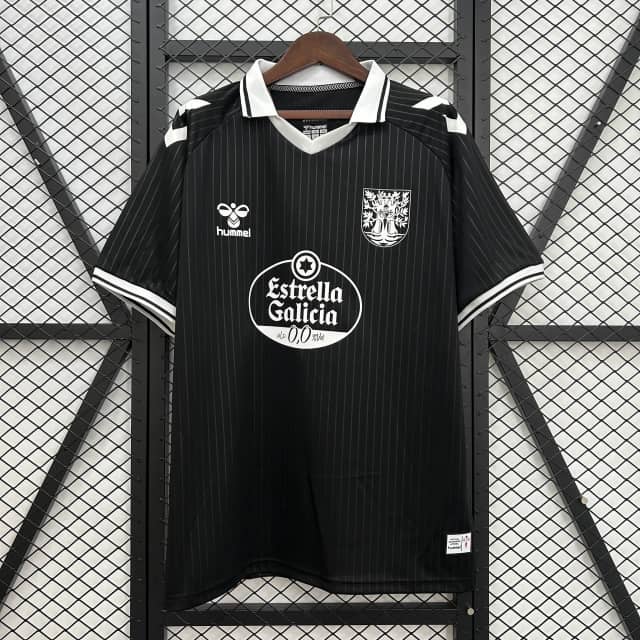 Koszulka Celta de Vigo edycja specjalna Oliveira Dos Cen Anos 2024/25 czarna