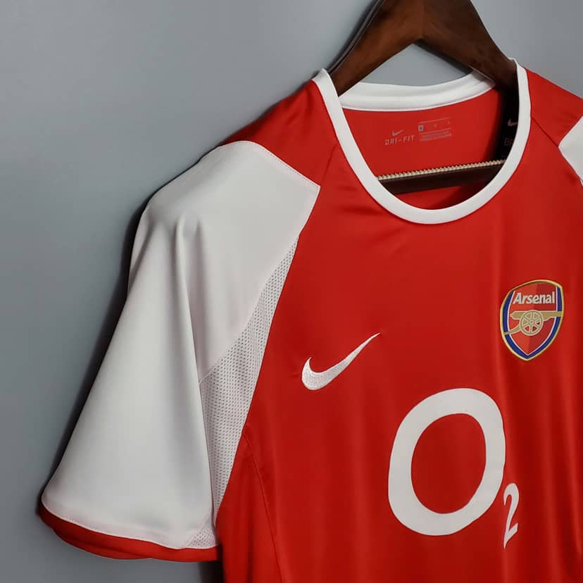 Camiseta Retro Arsenal Primera Equipación 2002/04--4