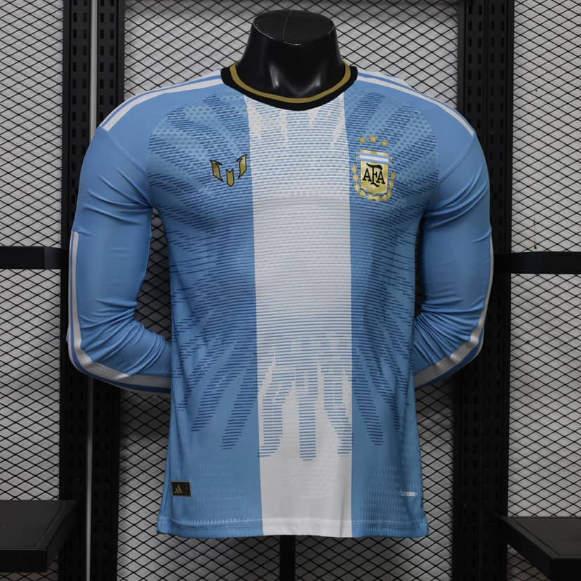2026 Player Version Long Sleeve Argentina National Team Collaboration Edition Shirt