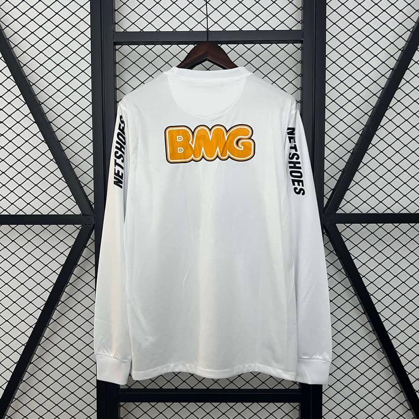 2012 Retro Long Sleeve Santos Home Shirt--1