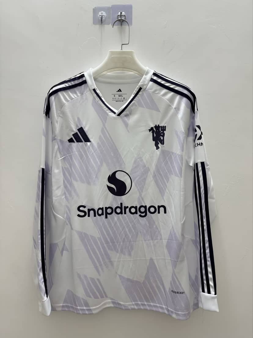 Camiseta Manchester United Segunda Equipación 2025/26 Manga Larga