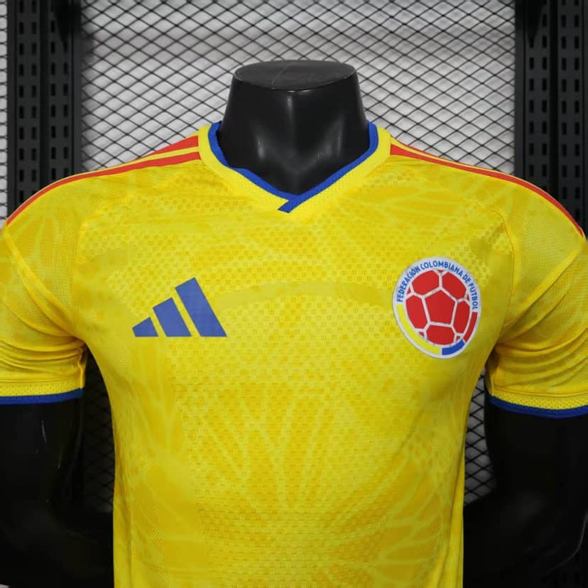 Camiseta Colombia Primera Equipación 2026 Versión Jugador--2
