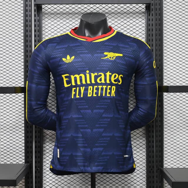 Camiseta Arsenal Segunda Equipación 2026/27 Versión Jugador Manga Larga