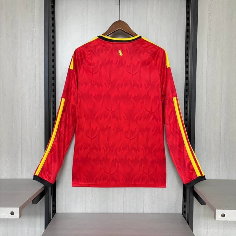 Maillot Belgique Domicile 2026 Manches Longues--1