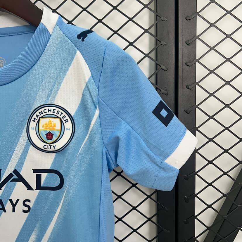 Conjunto Manchester City Principal 2025/26 Criança--6