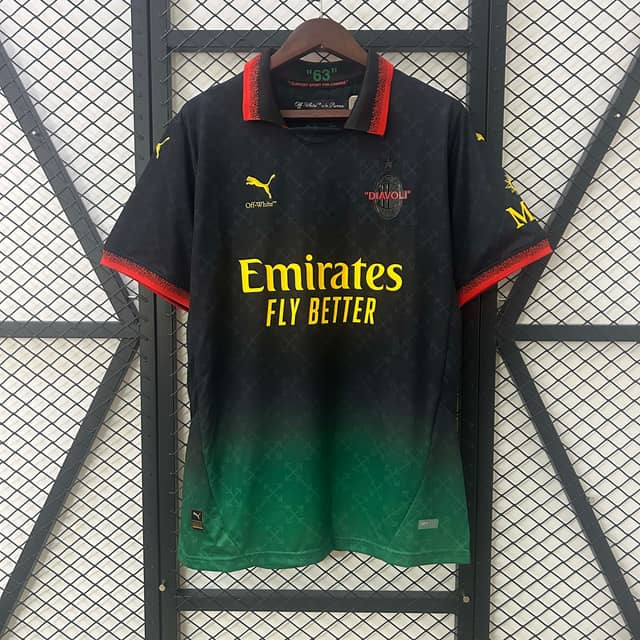 Koszulka AC Milan czwarta 2024/25 czarna