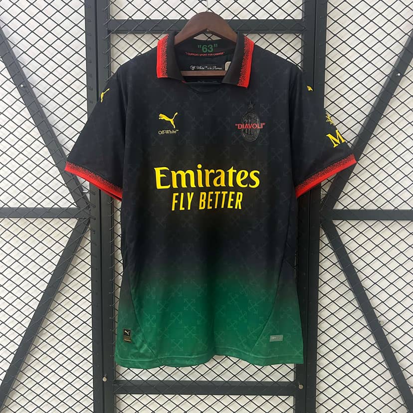 Maglia AC Milan Fourth 2024/25 Nera